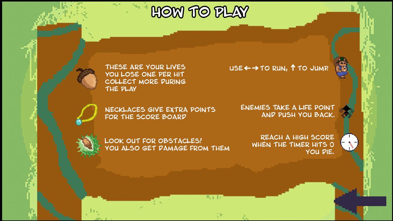 Help Screen